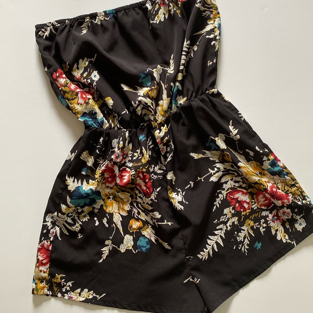 SHEIN Tube Top Romper